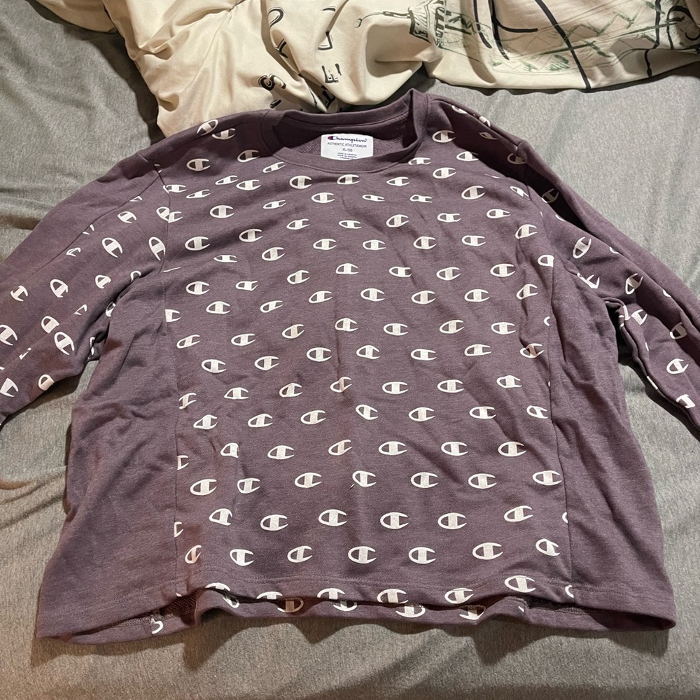 Champion cropped crewneck